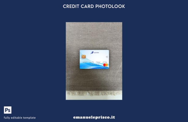 modello frontale photolook mastercard USA Nebraska Five Points Bank in stile ver